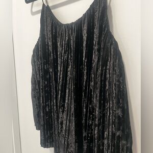 Crushed Velvet Pleated Cami